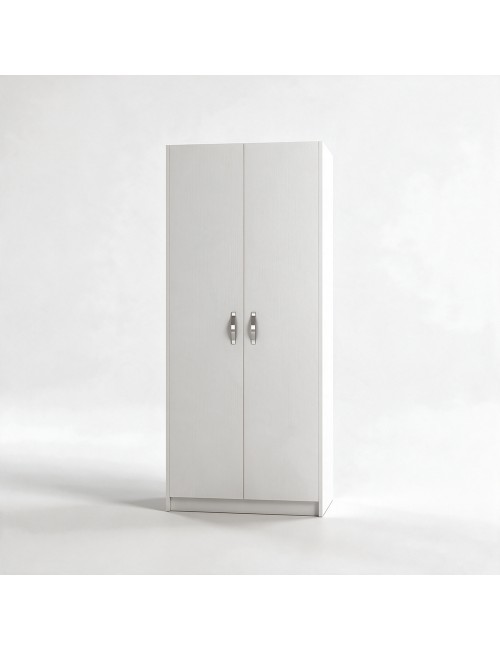 Armadio Due Ante 91x52x210h Colore Bianco Prezzo