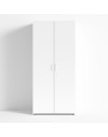 Armadio 2 ante Seba2 80x51,6x177h colore bianco