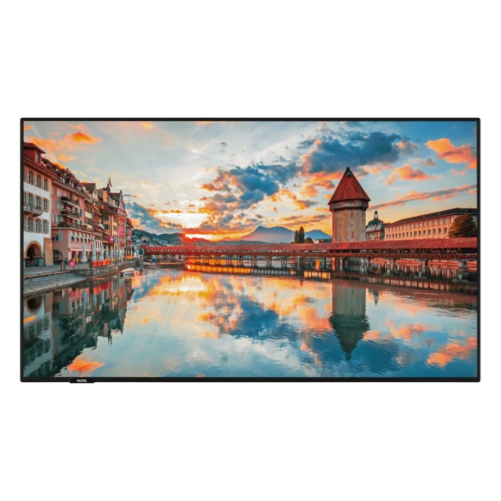 Monitor TV professionale LED Vestel PN50D-4H Smart TV 50" UHD 4K retroilluminazione Schmale Direkt-LED nero classe G