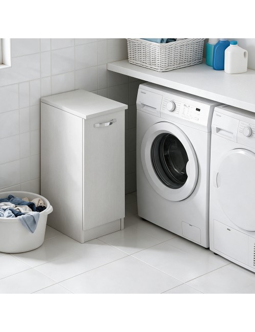 Mobile Bagno con Anta 36x50x85,5 Colore Bianco Frassinato Prezzo
