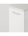 Mobile bagno con anta 36x50x85,5 colore bianco frassinato
