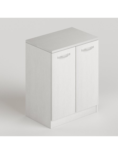 Mobile Bagno Due Ante 71x50x85,5 Colore Bianco Frassinato Prezzo