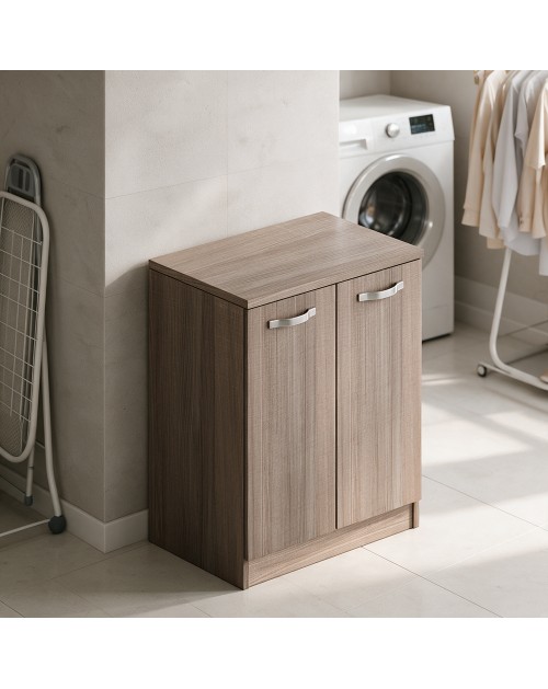 Mobile bagno due ante 71x50x85,5 colore olmo