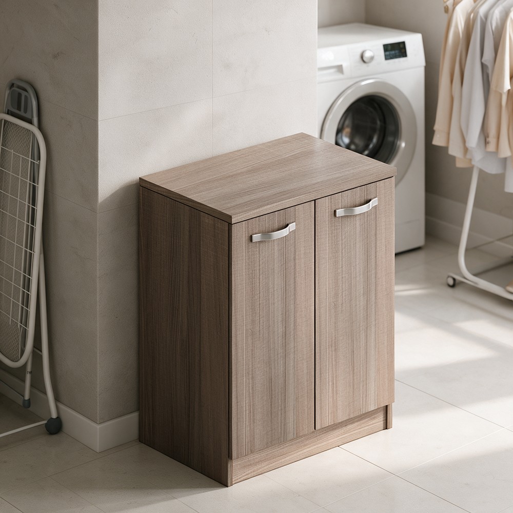 Mobile bagno due ante 71x50x85,5 colore olmo