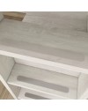 Letto a castello bianco consumato fucsia con armadio e cassetti 1298