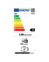 Monitor TV professionale Vestel PR55D-4H 4K Ultra HD 50" Slim Direct-LED nero classe G