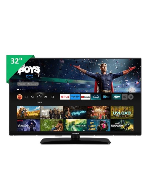 Televisore Telefunken TE32759B50V4D 32" Smart Fire TV Wi-Fi Nero classe E
