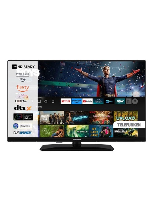 Televisore Telefunken TE32759B50V4D 32" Smart Fire TV Wi-Fi Nero classe E