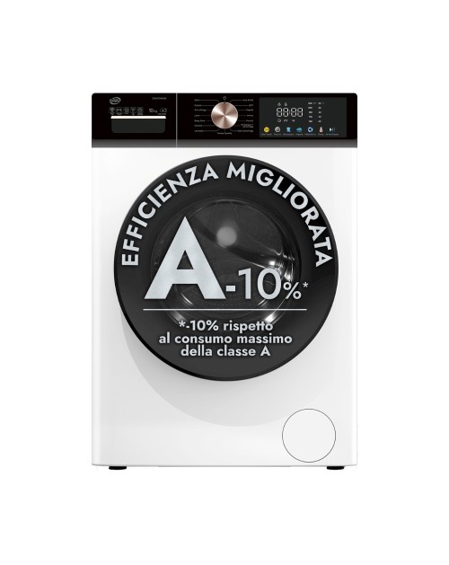 Lavatrice Daya DSW1014681A 10kg 1400 giri Inverter BLDC programma vapore bianco classe A -10%