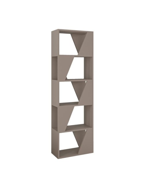 Libreria 5 Ripiani Frame 54x168 Colore Tortora Prezzo