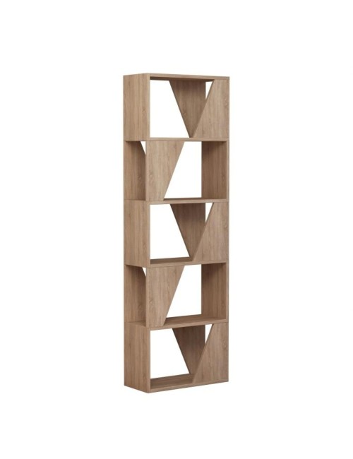 Libreria 5 Ripiani Frame 54x168 Colore Rovere Prezzo