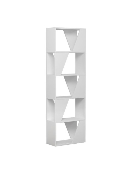 Libreria 5 Ripiani Frame 54x168 Colore Bianco Prezzo