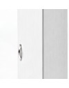 Armadio Singolo 45 cm H 247 cm 1 Anta Bianco Frassinato Made in Italy