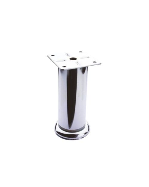 Piede metallo cromato h 15 diametro 4,2