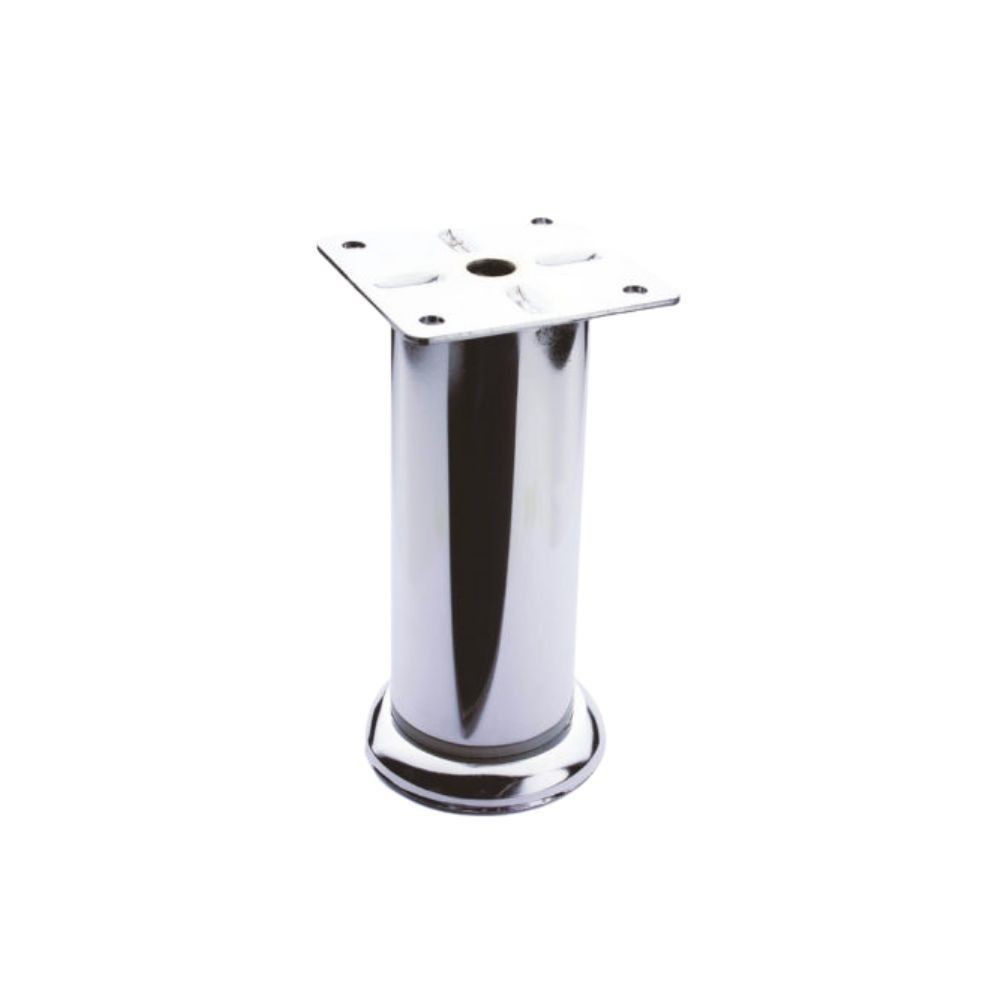 Piede metallo cromato h 15 diametro 4,2