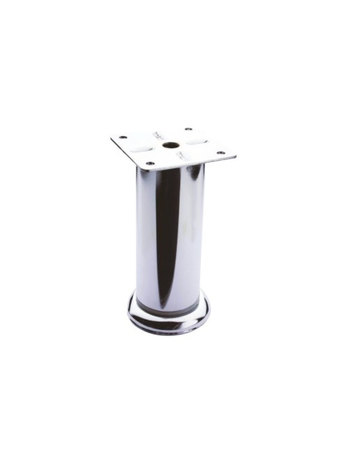 Piede metallo cromato h 15 diametro 4,2