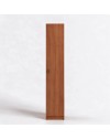Armadio Singolo 45 cm H 247 cm 1 Anta Noce Antico Made in Italy