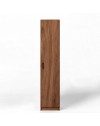 Armadio Singolo 45 cm H 247 cm 1 Anta Noce Naturale Made in Italy
