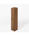 Armadio Singolo 45 cm H 247 cm 1 Anta Noce Naturale Made in Italy