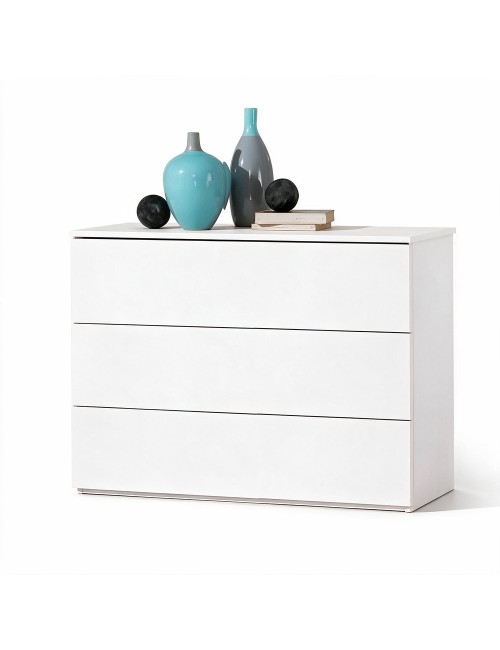 Comò 3 Cassetti Manitoba Colore Bianco Prezzo
