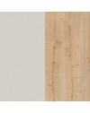 Mobile da Ingresso Acton Rovere e Cashmere con Appendiabiti, Cassetto e Anta - 108 cm