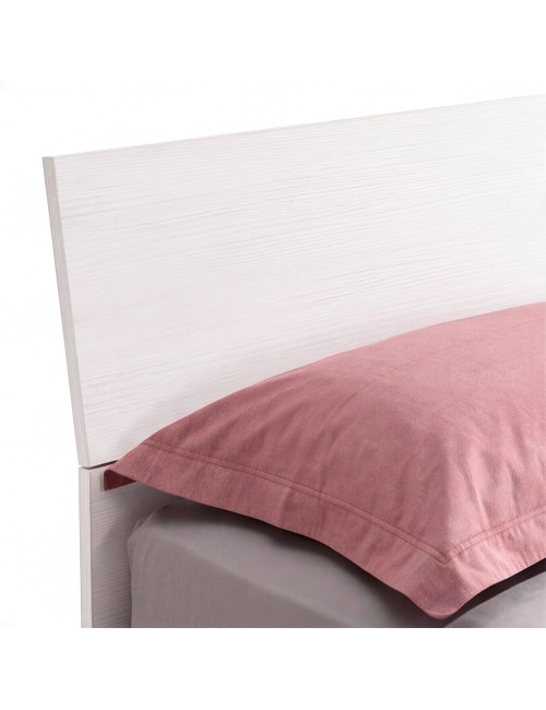 Letto Singolo in Legno 100x205x88h Manitoba Colore Bianco