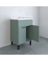 Mobile Lavatoio Verde scuro 60x50X85 PVC 9042KV