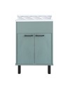 Mobile Lavatoio Verde scuro 60x50X85 PVC 9042KV