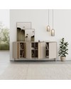 Madia Vena Rovere e Cashmere L 180 cm con 4 Ante