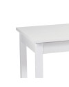 Tavolo allungabile Firenze 90x60 colore bianco frassinato