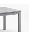 Tavolo allungabile Firenze 90x60 colore cemento