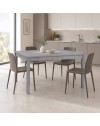 Tavolo allungabile Firenze 120x80 colore cemento