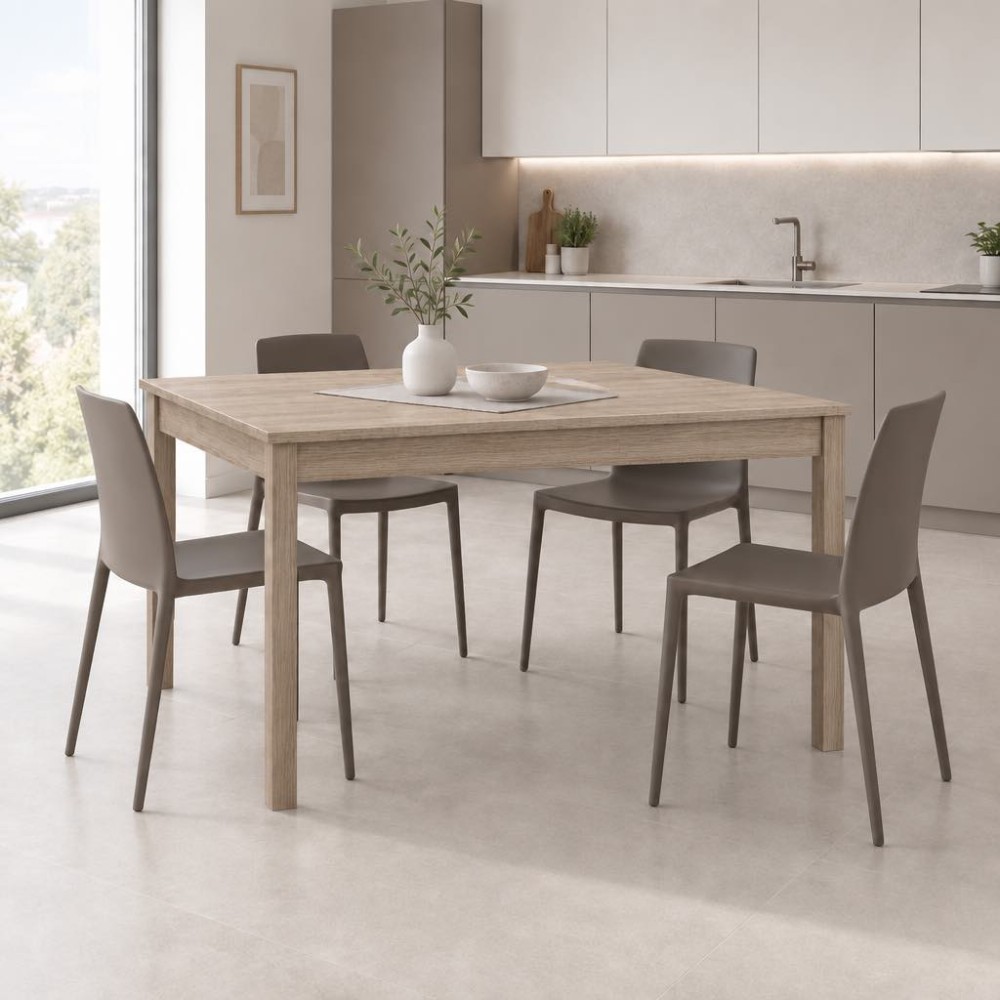 Tavolo allungabile Firenze 120x80 colore olmo