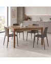 Tavolo allungabile Firenze120x80 colore noce naturale