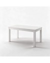 Tavolo allungabile Firenze 120x80 colore bianco frassinato
