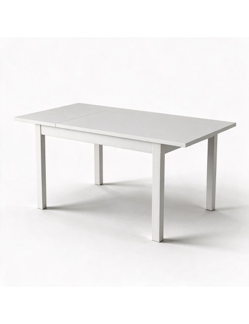 Tavolo Allungabile Firenze 120x80 Colore Bianco Frassinato Prezzo