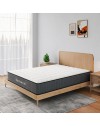 Materasso francese 140x190X25H molle insacchettate e memory foam Balto