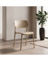 Set 4 Sedia in Polipropilene Loop Impilabili Cashmere – Design Moderno e Leggero