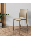 Set 4 Sedia in Polipropilene Sfera Impilabili Cashmere – Linea Moderna e Compatta