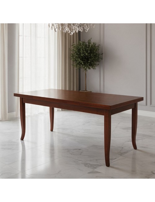 Tavolo Allungabile Rettangolare Verona Colore Noce 140x80 Prezzo