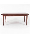 Tavolo allungabile rettangolare Verona colore noce 140x80