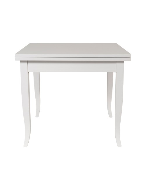 Tavolo Quadrato Allungabile Verona bianco 90x90 prezzo