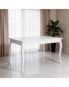 Tavolo rettangolare allungabile Liberty 140x85x76h colore bianco frassinato