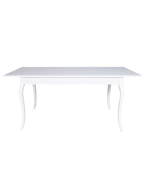 Tavolo Rettangolare Allungabile Liberty 140x85x76h bianco frassinato