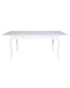 Tavolo rettangolare allungabile Liberty 140x85x76h colore bianco frassinato