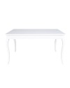 Tavolo rettangolare allungabile Liberty 140x85x76h colore bianco frassinato