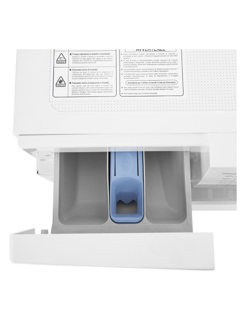 Lavatrice Extra Slim 41 cm  Classe A  7 Kg | 1000 Giri  Inverter BLDC  Vapore Weight Sensing