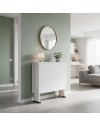 Tavolo Consolle Pieghevole bianco Mati Salvaspazio 21x74x78H