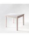 Tavolo raddoppiabile Firenze 90x90 colore bianco frassinato