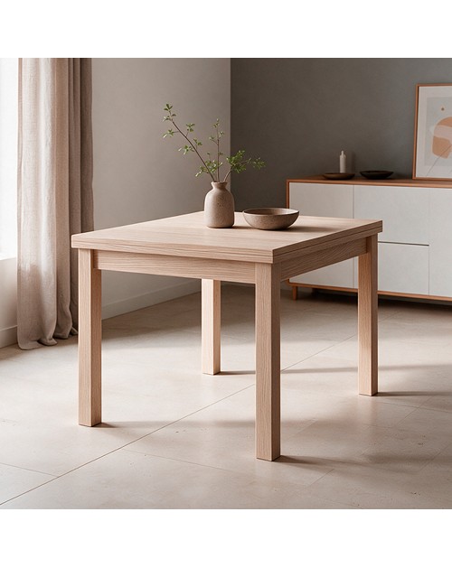 Tavolo raddoppiabile Firenze 90x90 colore olmo